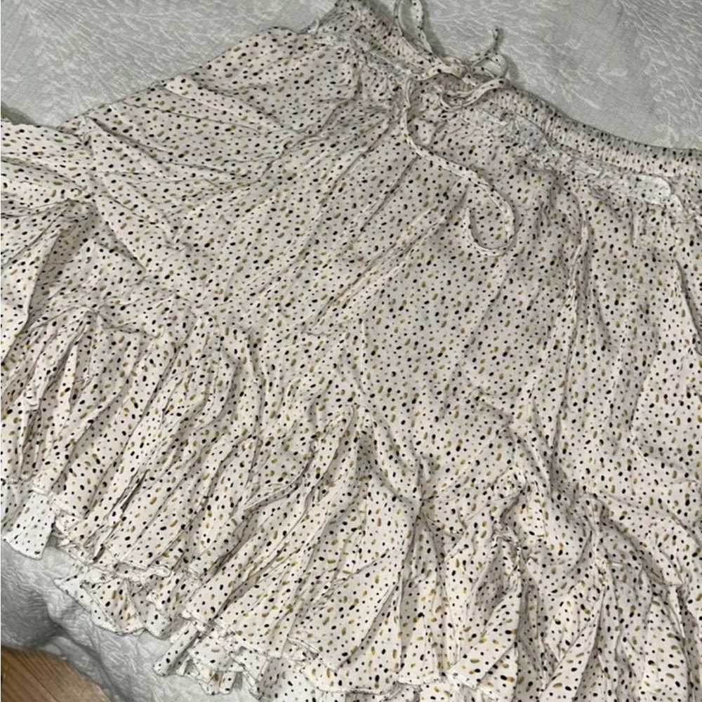 Illa illa polkadotted skirt